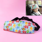 ALVENZA Baby Car Seat Head Support Strap – Adjustable Padded Comfort