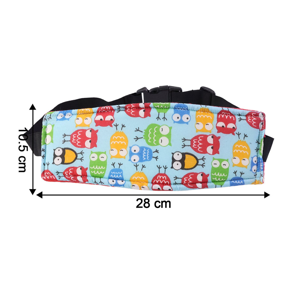 ALVENZA Baby Car Seat Head Support Strap – Adjustable Padded Comfort