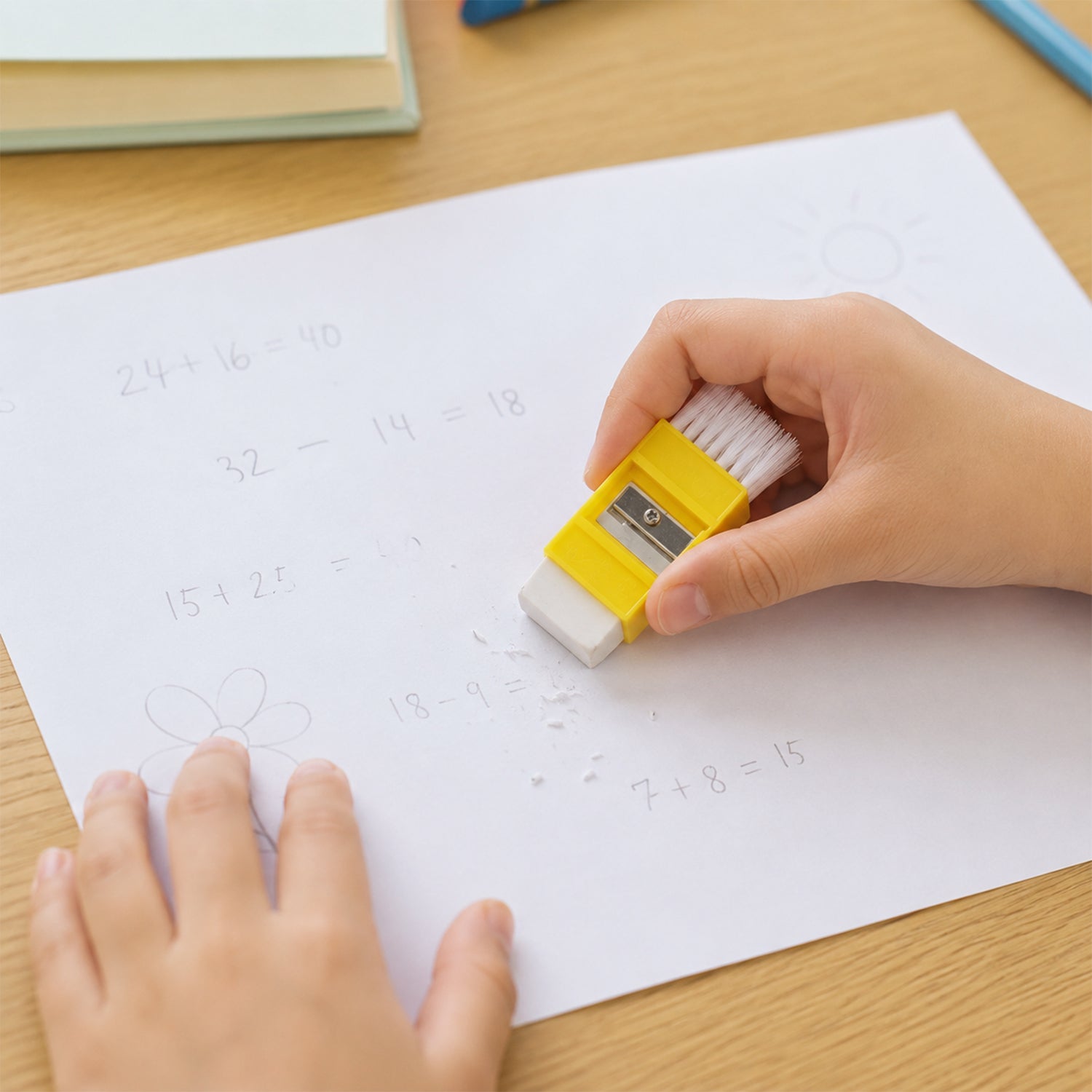 Kids Mini Stationery Set Complete Geometry Tools for School - Detail View 7