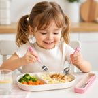 Kids Stainless Steel Cutlery Set Safe, Durable & Portable - Detail View 5
