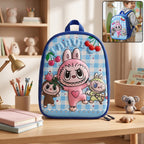Kids Cartoon Backpack Lightweight & Spacious for Small Kids - Front View