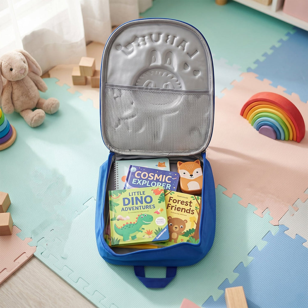 Kids Cartoon Backpack Lightweight & Spacious for Small Kids - Detail View 7