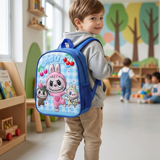 Kids Cartoon Backpack – Lightweight & Spacious for Small Kids