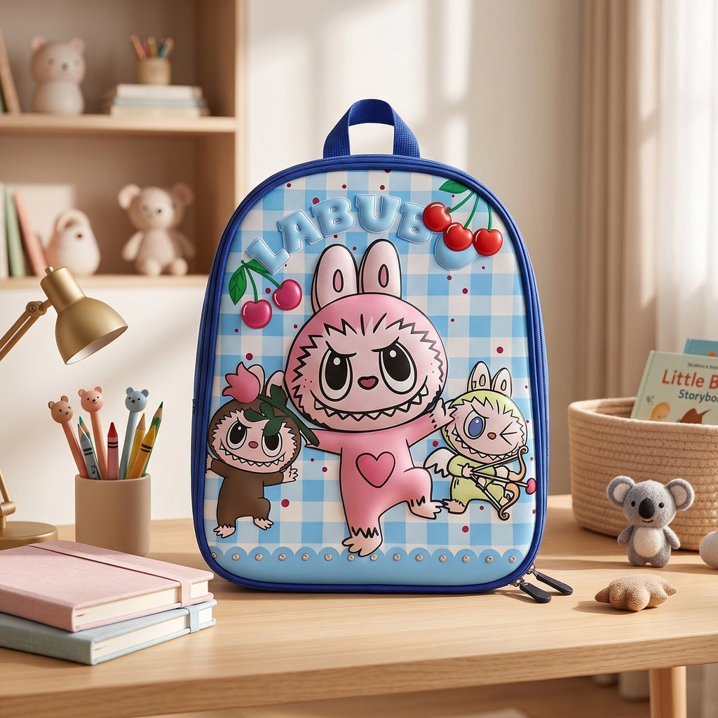 Kids Cartoon Backpack Lightweight & Spacious for Small Kids - Detail View 5