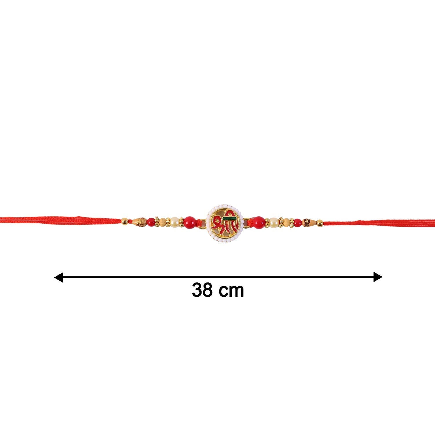 ALVENZA Rakshabandhan Shri Symbol Devnagari Rakhi – Traditional & Designer