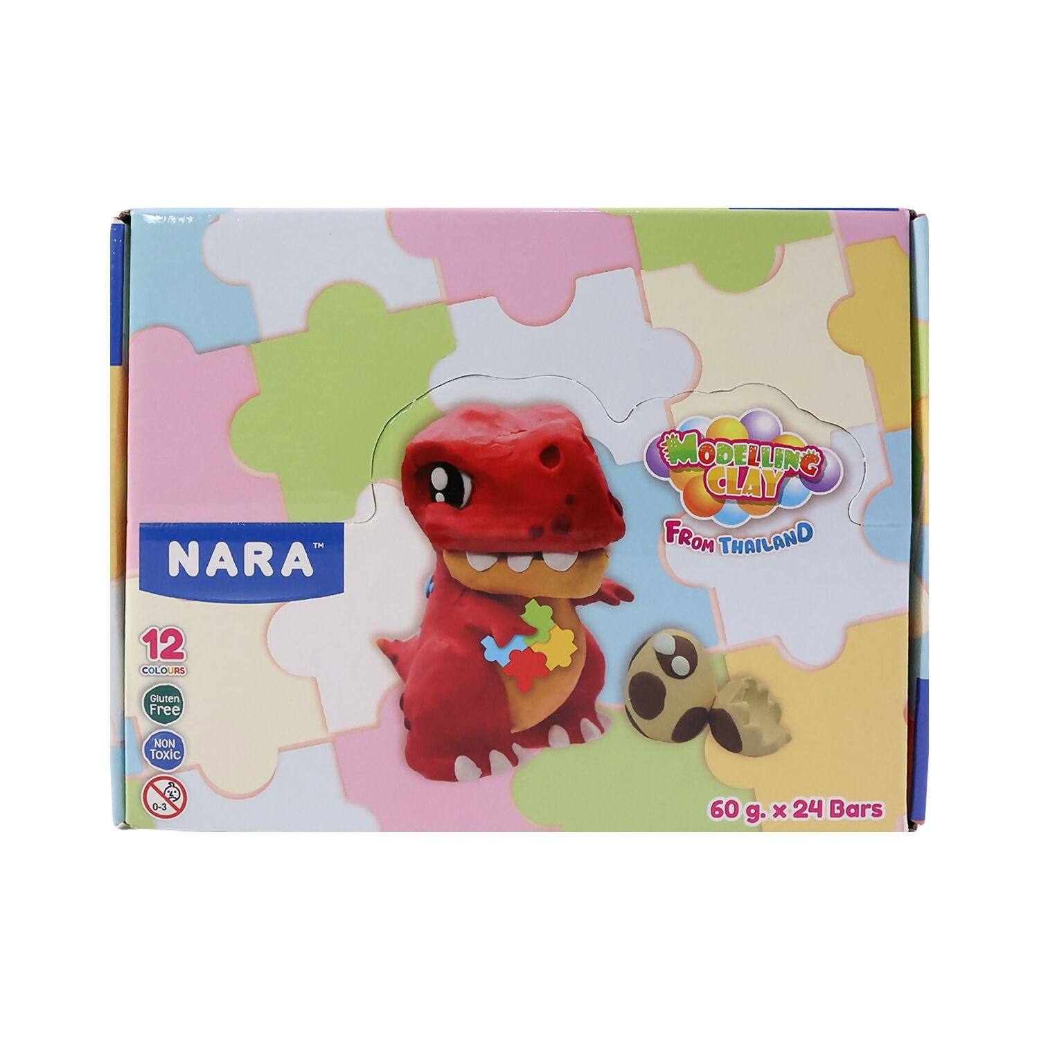 ALVENZA Modelling Clay Kit for Kids – Vibrant Colors & Creative Fun
