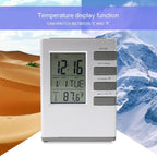ALVENZA Digital Desk Clock – Multifunction with Pen Holder & Temp Display