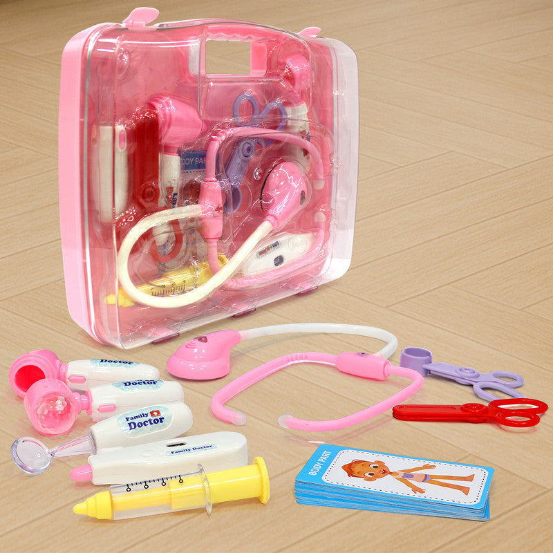 ALVENZA LED Doctor Play Kit – Light-Up Medical Tools & Stethoscope