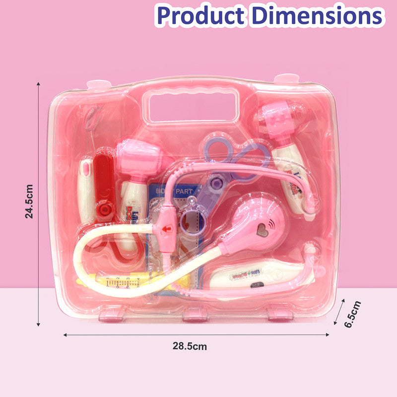 ALVENZA LED Doctor Play Kit – Light-Up Medical Tools & Stethoscope