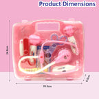 ALVENZA LED Doctor Play Kit – Light-Up Medical Tools & Stethoscope