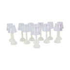 ALVENZA LED Crystal Table Lamps – Elegant Set of 12 Warm Lights