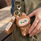 Mini Silicone Pouch Keychain Cute Cartoon Style for Daily Use - Detail View 5