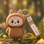 Mini Pouch Keychain Cute Cartoon Design for Daily Use - Front View