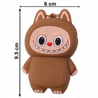 Mini Pouch Keychain Cute Cartoon Design for Daily Use - Detail View 6