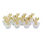 ALVENZA Cactus LED Tealight Candles – Unique Flameless Decorative Set