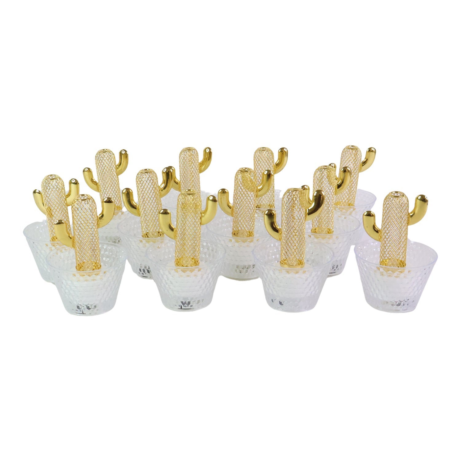 ALVENZA Cactus LED Tealight Candles – Unique Flameless Decorative Set