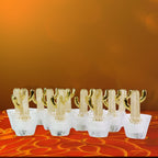 ALVENZA Cactus LED Tealight Candles – Unique Flameless Decorative Set