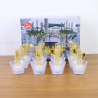ALVENZA Cactus LED Tealight Candles – Unique Flameless Decorative Set