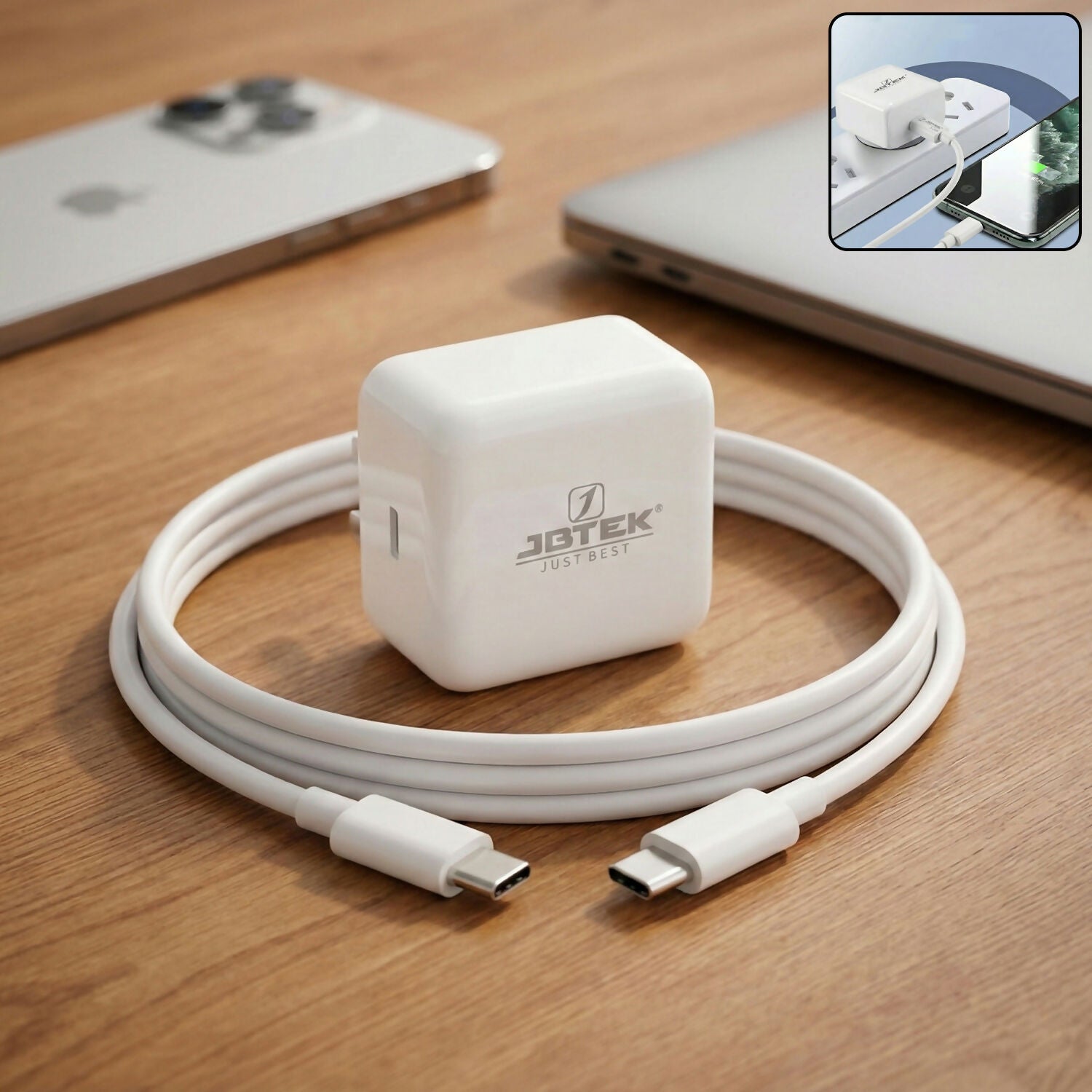 ALVENZA USB Type C 30W Fast Charging Adapter – Quick Charge Smartphones