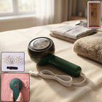 Electric USB Lint Remover Cordless Fabric & Clothes Fuzz Shaver