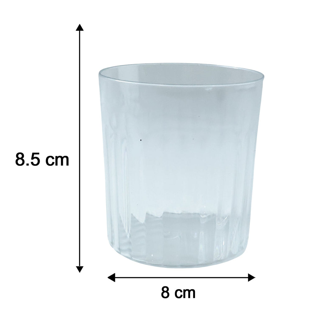 Glass Drinking Set Stylish & Durable 6-piece 300ml Glassware - Detail View 6