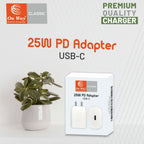 ALVENZA 25W PD Fast Charger Adapter – Type C Quick Charging