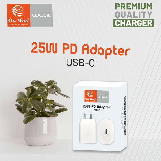 ALVENZA 25W PD Fast Charger Adapter – Type C Quick Charging