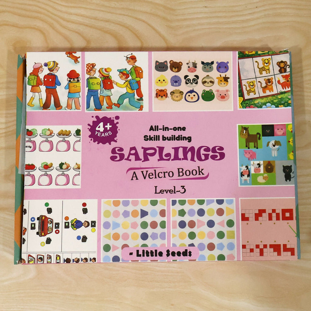 ALVENZA Velcro Activity Book for Kids – Interactive Learning Fun for 4+