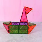 ALVENZA Magnetic Building Tiles – 32-Piece STEM Learning Toy Set