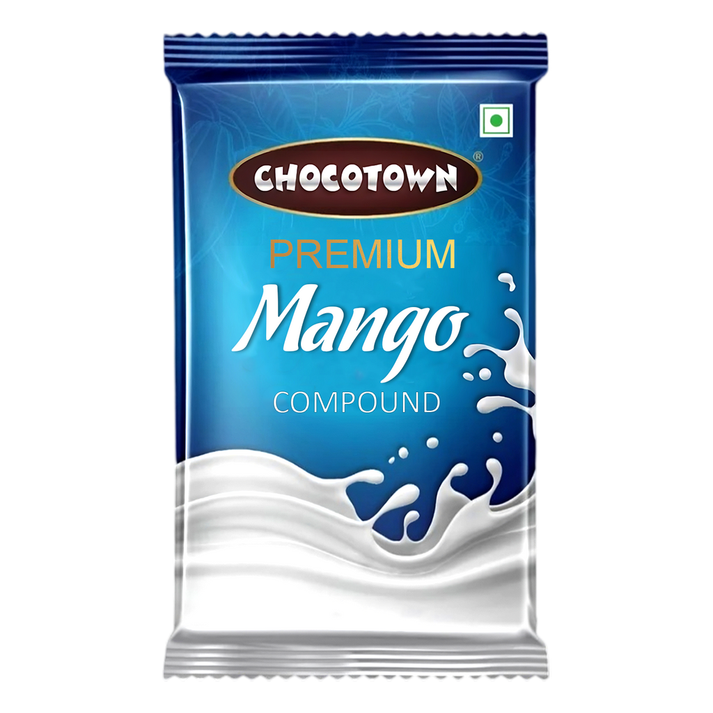 Mango Compound Chocolate Premium 500gm Slab | Chocotown - Detail View 5