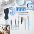 11 in 1 manicure pedicure kit – Complete nail care for home and salon