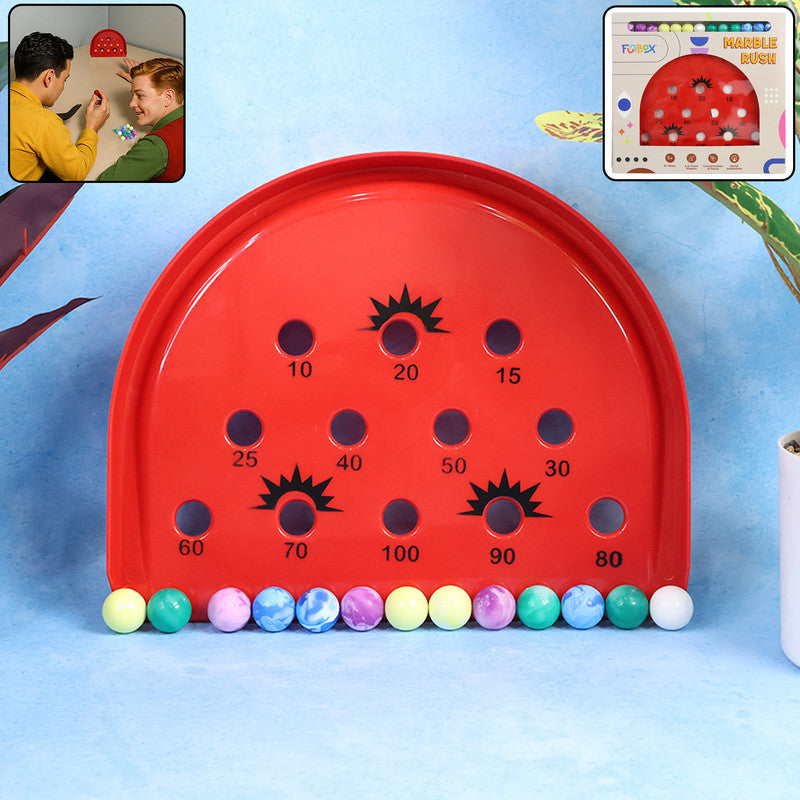 ALVENZA Marble Rush Scoring Game – Exciting Indoor Family Fun