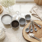 Plastic Measuring Cups and Spoons Set Accurate Kitchen Tools - Detail View 7