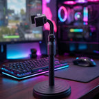 ALVENZA Adjustable 360° Rotating Phone Holder – Stable, Universal Fit for Desk