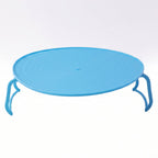 Non-Slip Plastic Microwave Tray Even Heating & Stable Serving - Back View