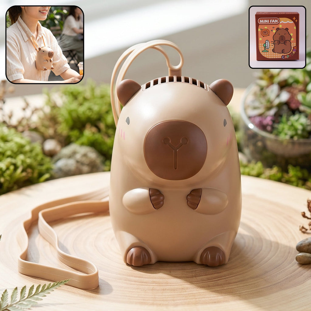 Mini Bear Fan Rechargeable & Portable for Outdoor Use