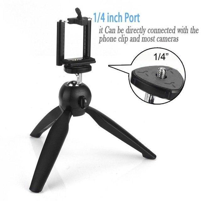 ALVENZA Mini Tripod – Universal Phone & Camera Stand for Stable Shots | Gambit