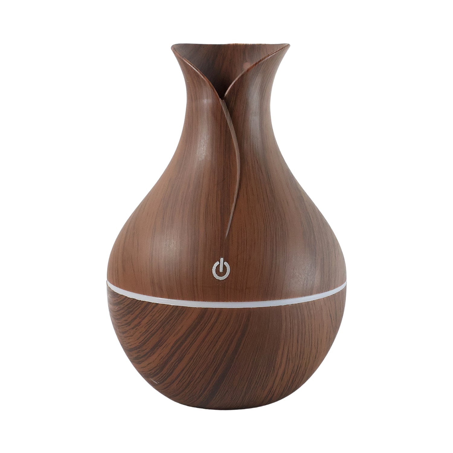 Mini Wooden Humidifier Ultrasonic Mist Diffuser with LED - Detail View 5