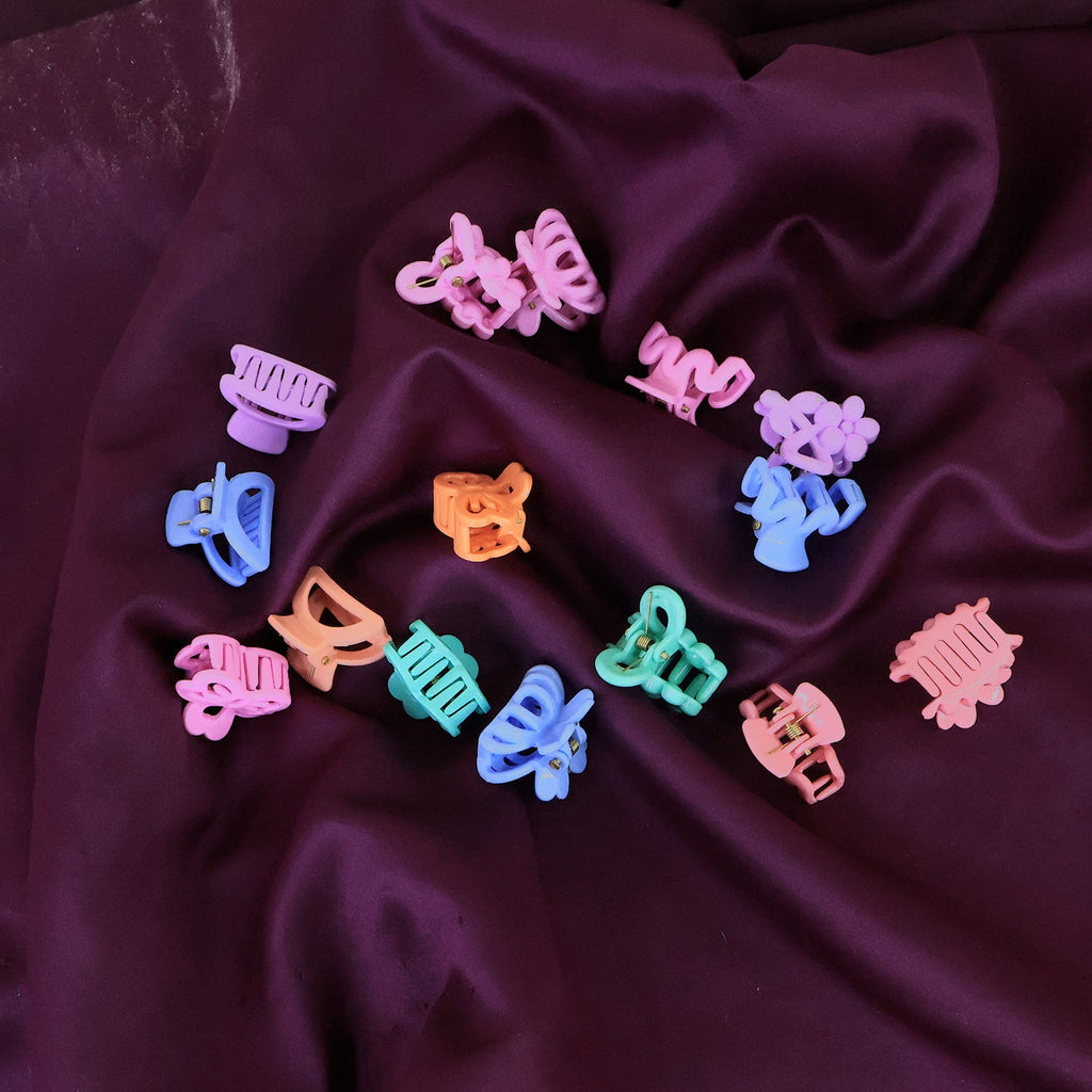 Hair Clips for Girls Colorful Mini 3-Piece Set | Calm & Curl - Detail View 8