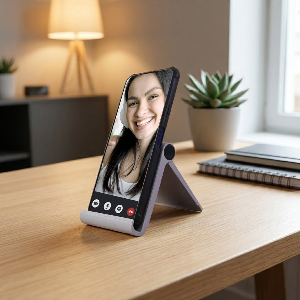 ALVENZA Foldable Mobile Stand – Compact Hands-Free Phone Holder