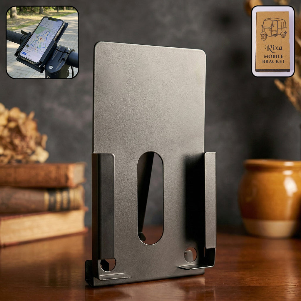 ALVENZA Auto Rickshaw Mobile Holder – Secure & Adjustable Dashboard Mount