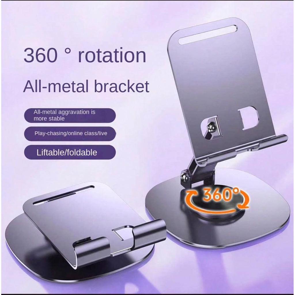 ALVENZA Foldable Mobile Stand – 360° Rotatable & Adjustable | DeoDap