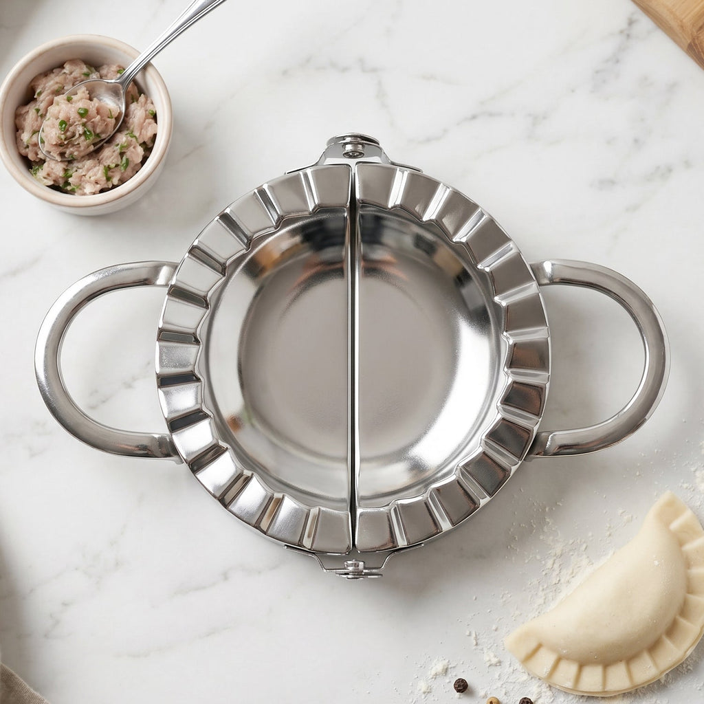 Stainless Steel Dumpling & Gujiya Maker Durable & Easy to Use - Detail View 8