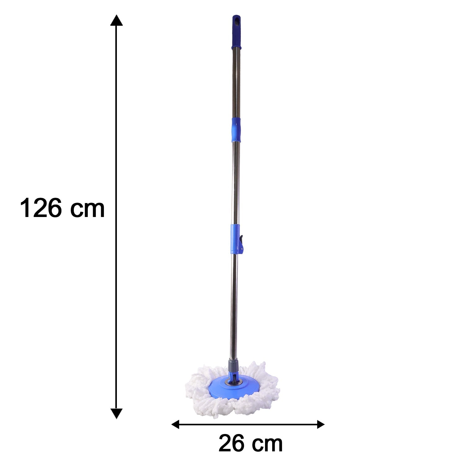 360 Rotate Spin Mop Effortless Floor Cleaning with Stainless Steel Handle - Detail View 6