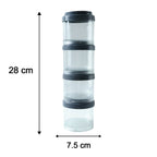 Stackable Storage Container Set Space Saving & Modular Design - Detail View 6
