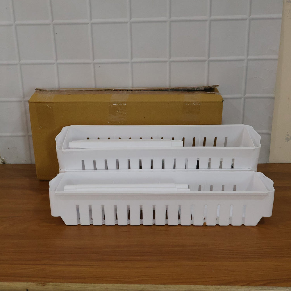 ALVENZA Kitchen Storage Rack – Durable 3-Layer Organizer for Countertops