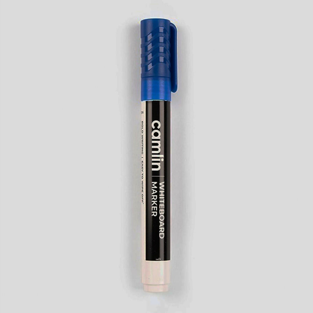 ALVENZA Whiteboard Marker – Bold, Refillable, Easy Wipe Blue (Pack of 10)