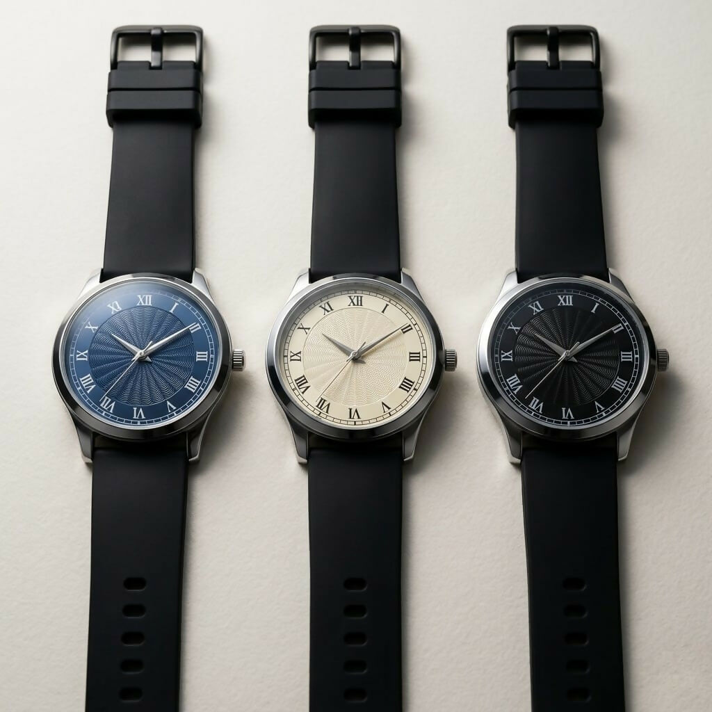 Outdoor Style Analog Wrist Watch – Classic Round Dial Design