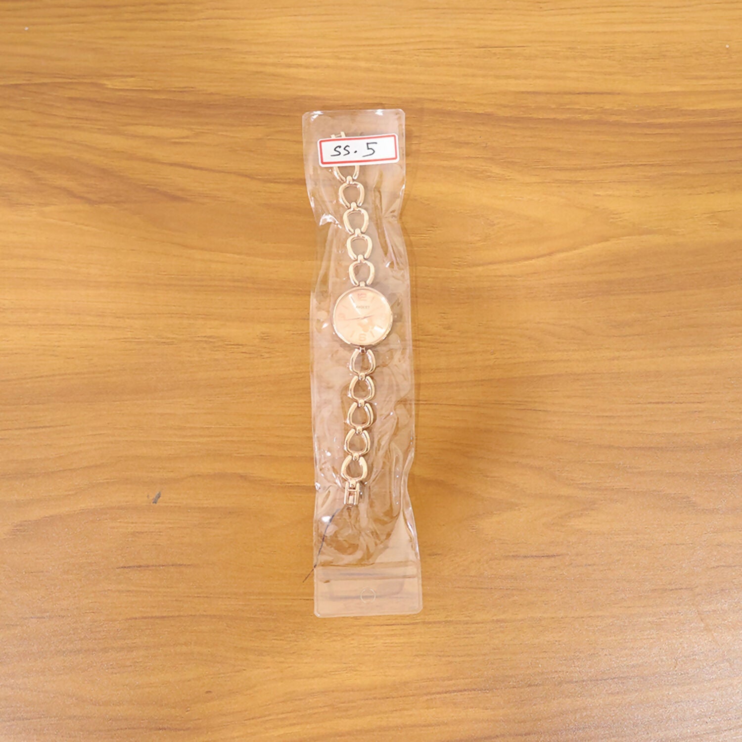 Women's Wrist Watch – Rose Gold Elegant Chain Strap with Butterfly Dial