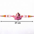 ALVENZA Lord Ganesha Rakhi – Divine Blessings & Elegant Design
